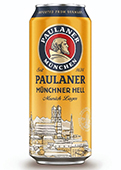 Beer: Paulaner Munchner Hell Beer 500ml