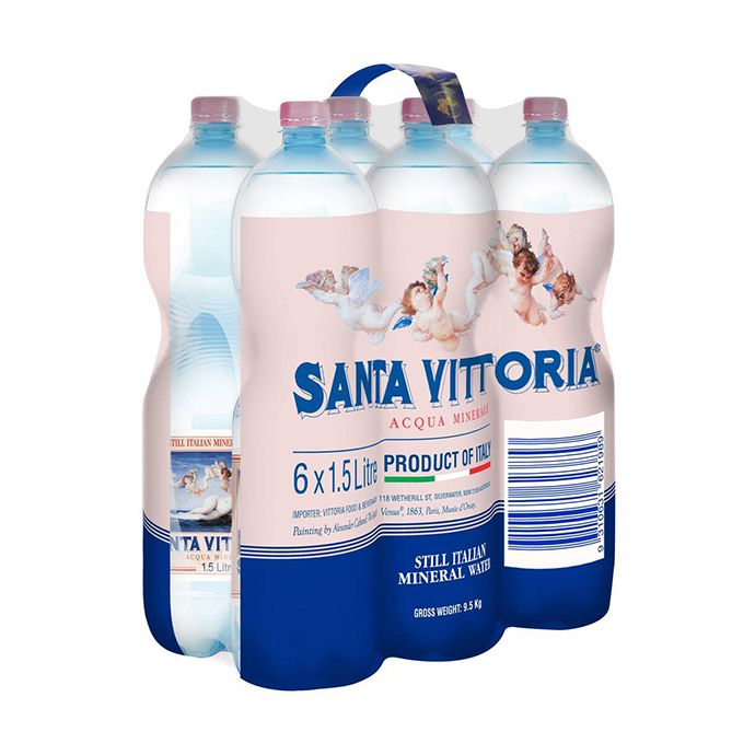 Santa Vittoria M/Water Still P.E.T 1500 ml (6 Blt/Carton)