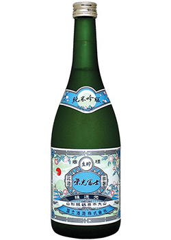 EIKOFUJI Junmai Ginjo Asagao Label