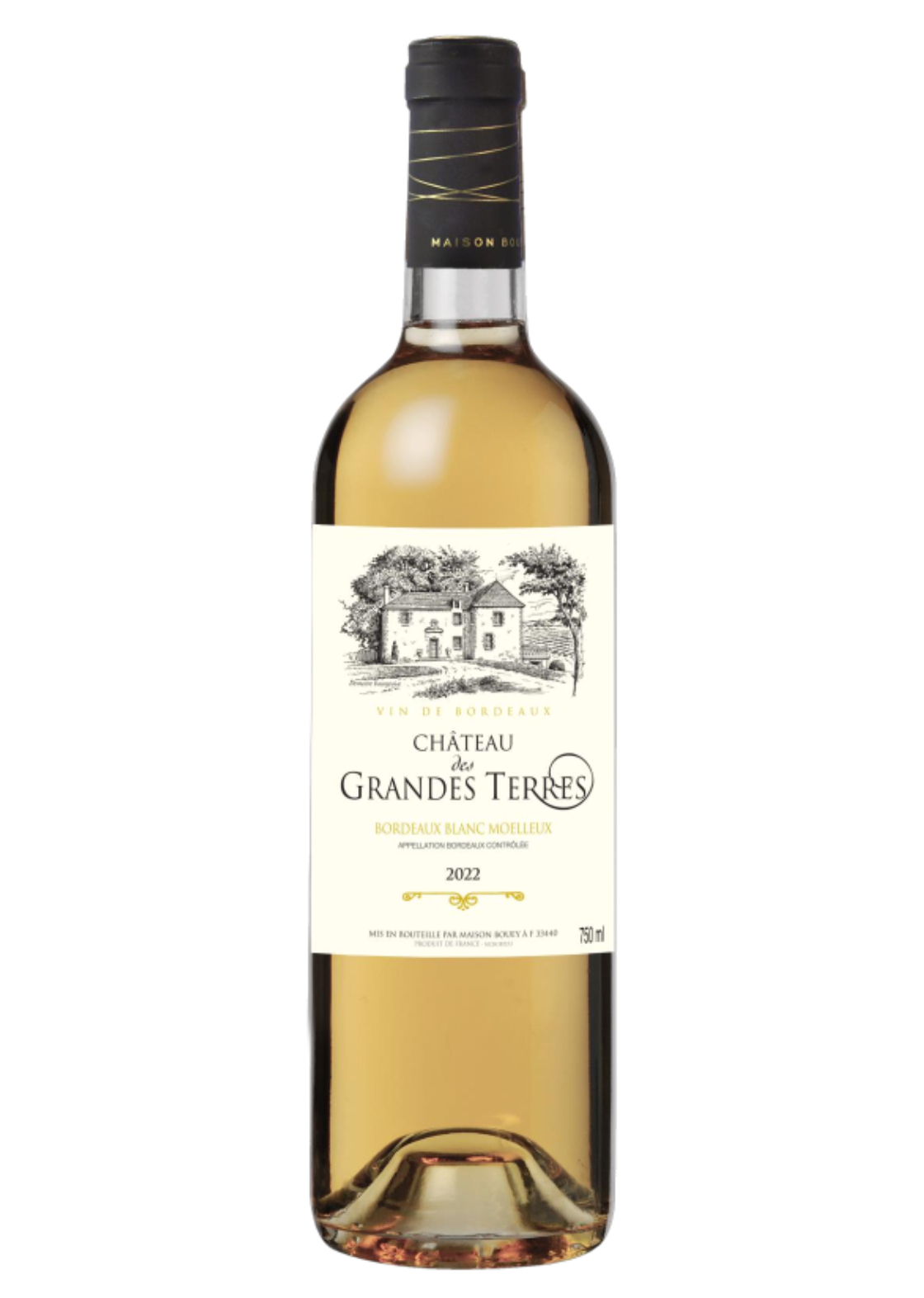 Famille Bouey: Château des Grandes Terres Bordeaux ฺBlanc Moelleux